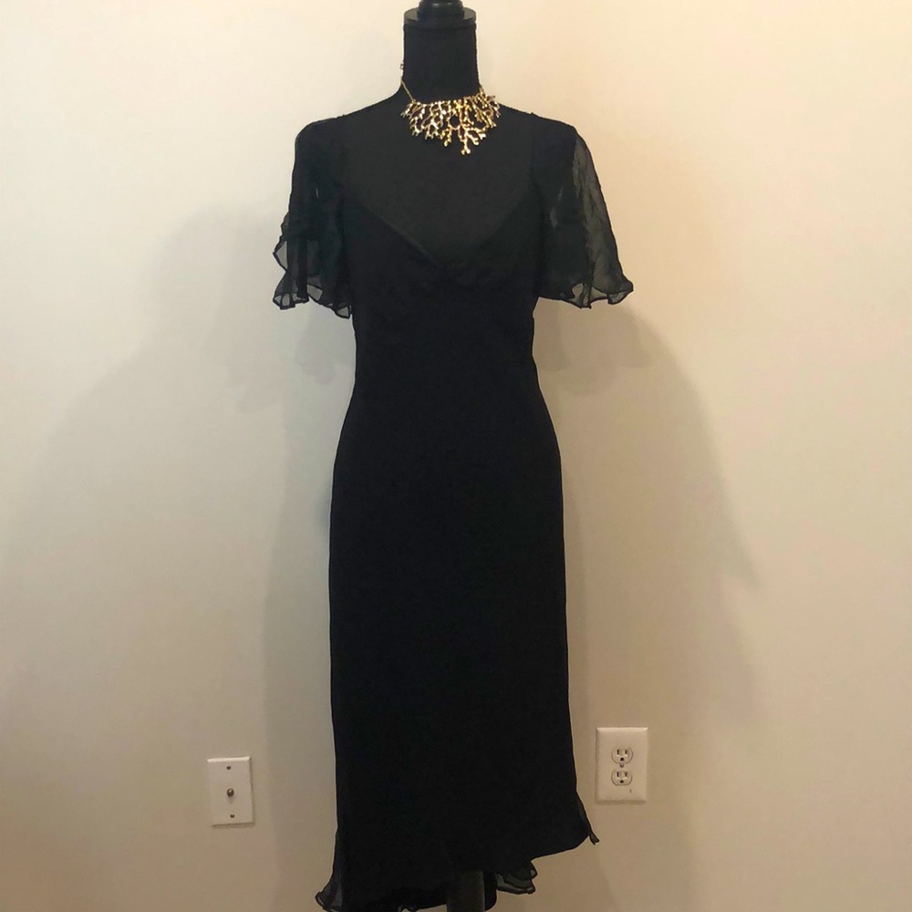 Jones New York Dress Size 14 Black
